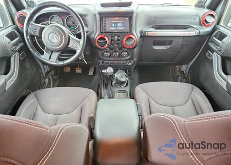 2013 Jeep Wrangler Unlimited Rubicon z USA, uszkodzony, nr VIN 1C4BJWFG0DL647757